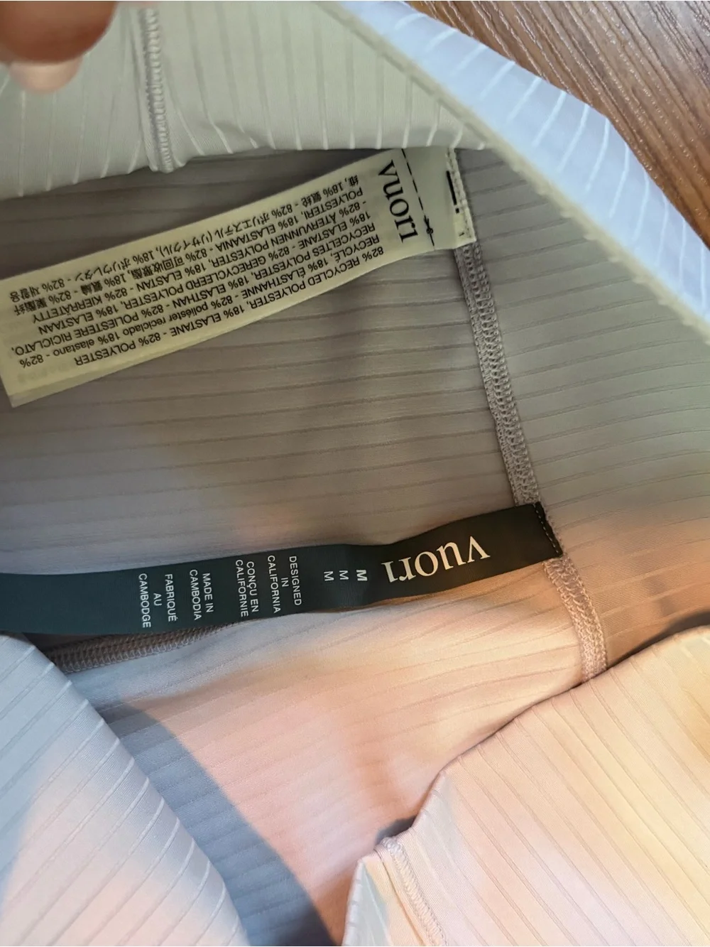 Vuori Inversion Rib Legging size M